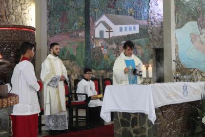 Missa de ação de graças encerrou as celebrações da 37ª edição da Festa em louvor a N. Sra. Aparecida de Laranjeiras do Sul